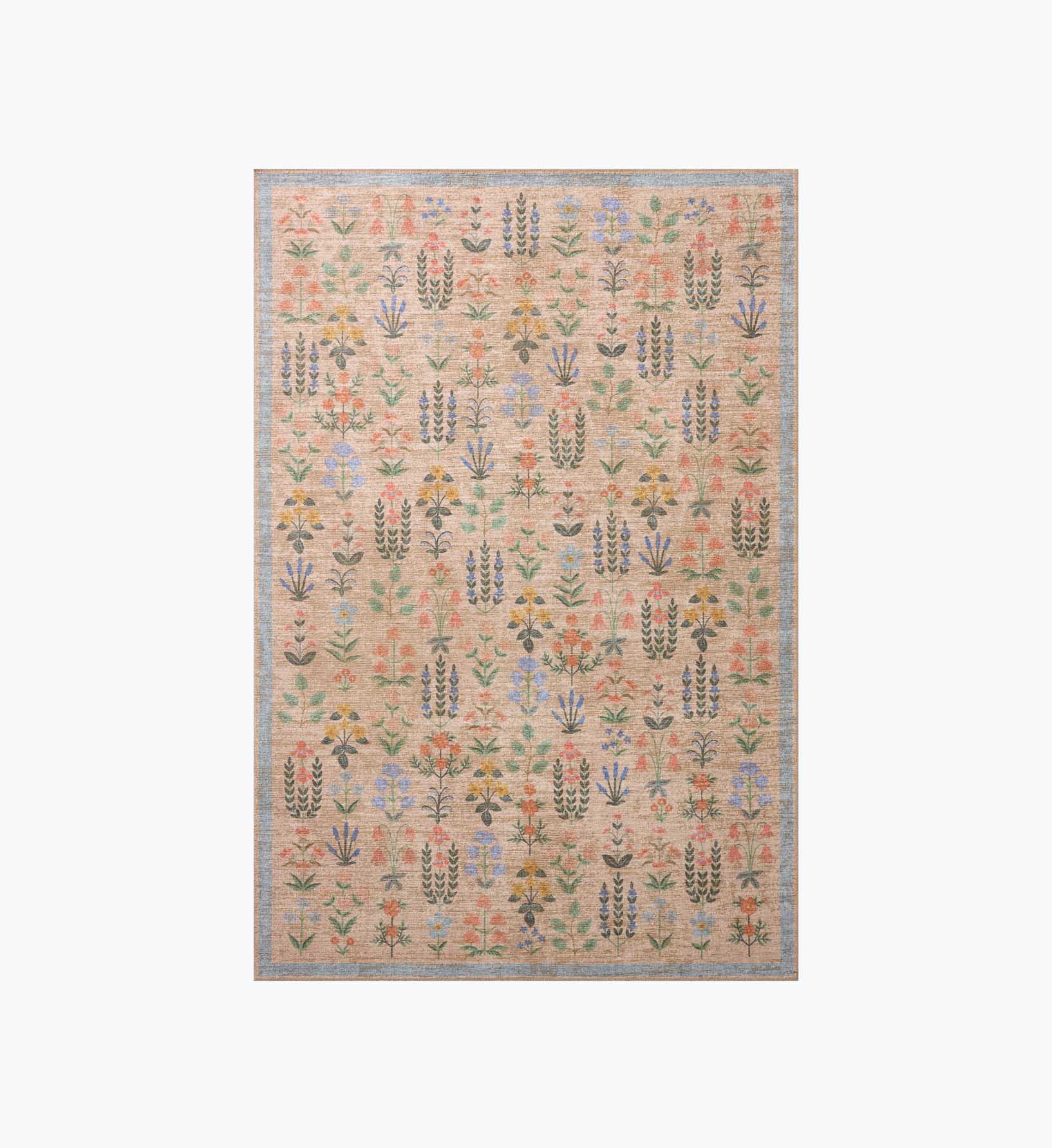 Edinburgh Campbell Power Loomed Rug - Cream