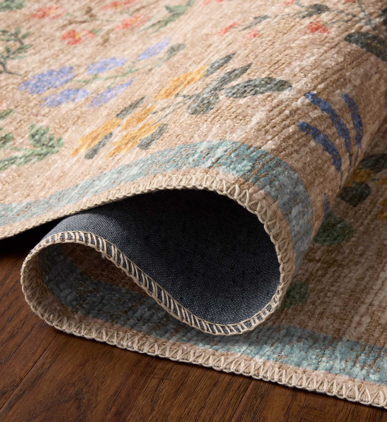 Edinburgh Campbell Power Loomed Rug - Cream
