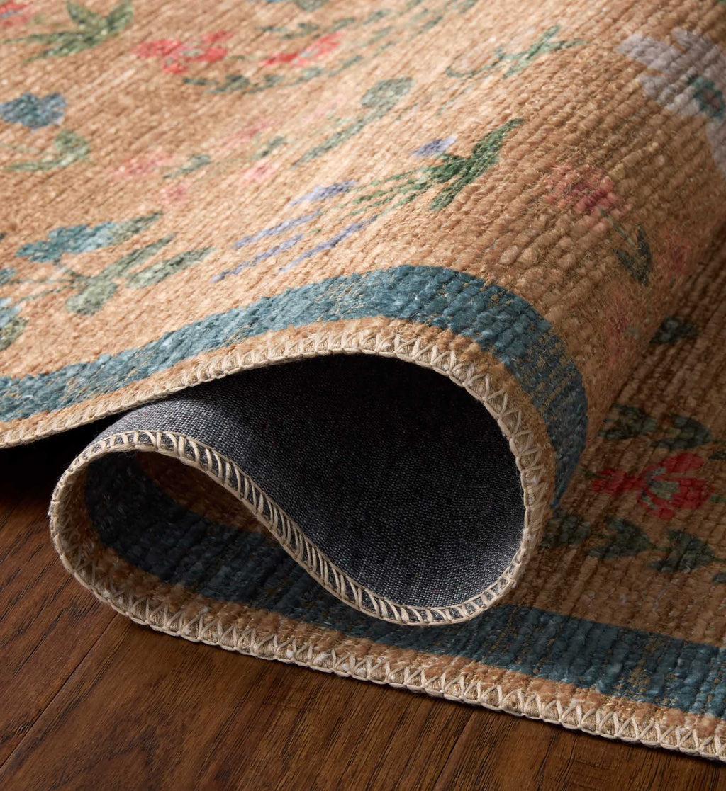 Edinburgh Campbell Power Loomed Rug - Wheat