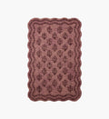 Lisette Wool Hooked Rug - Plum