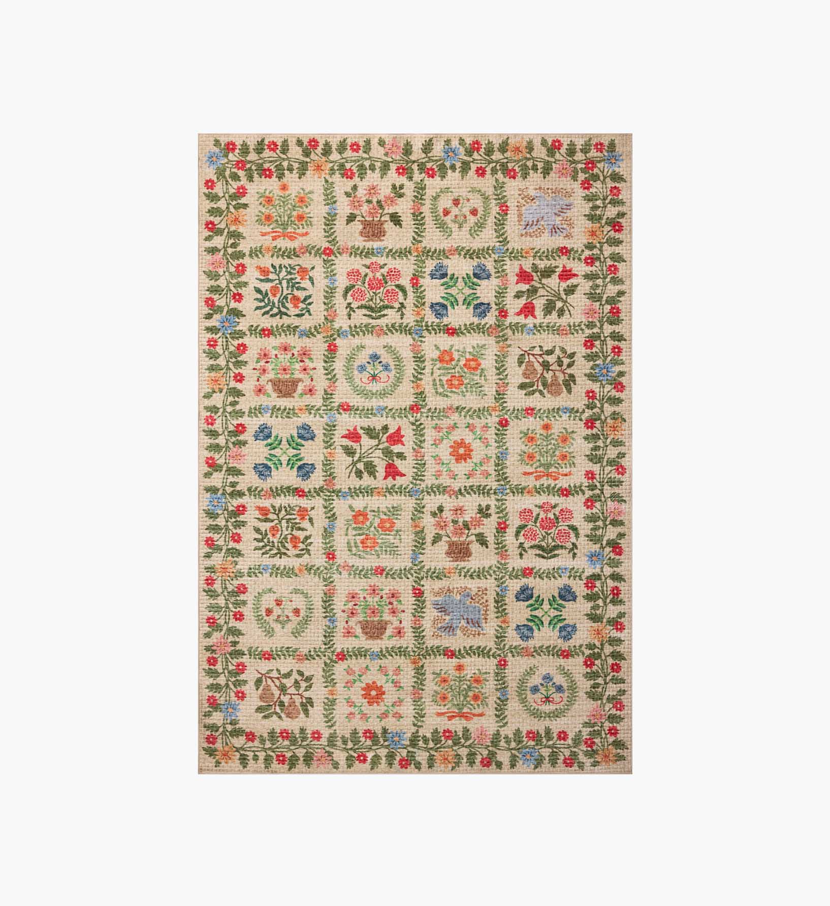 Orchard Helena Washable Rug - Beige