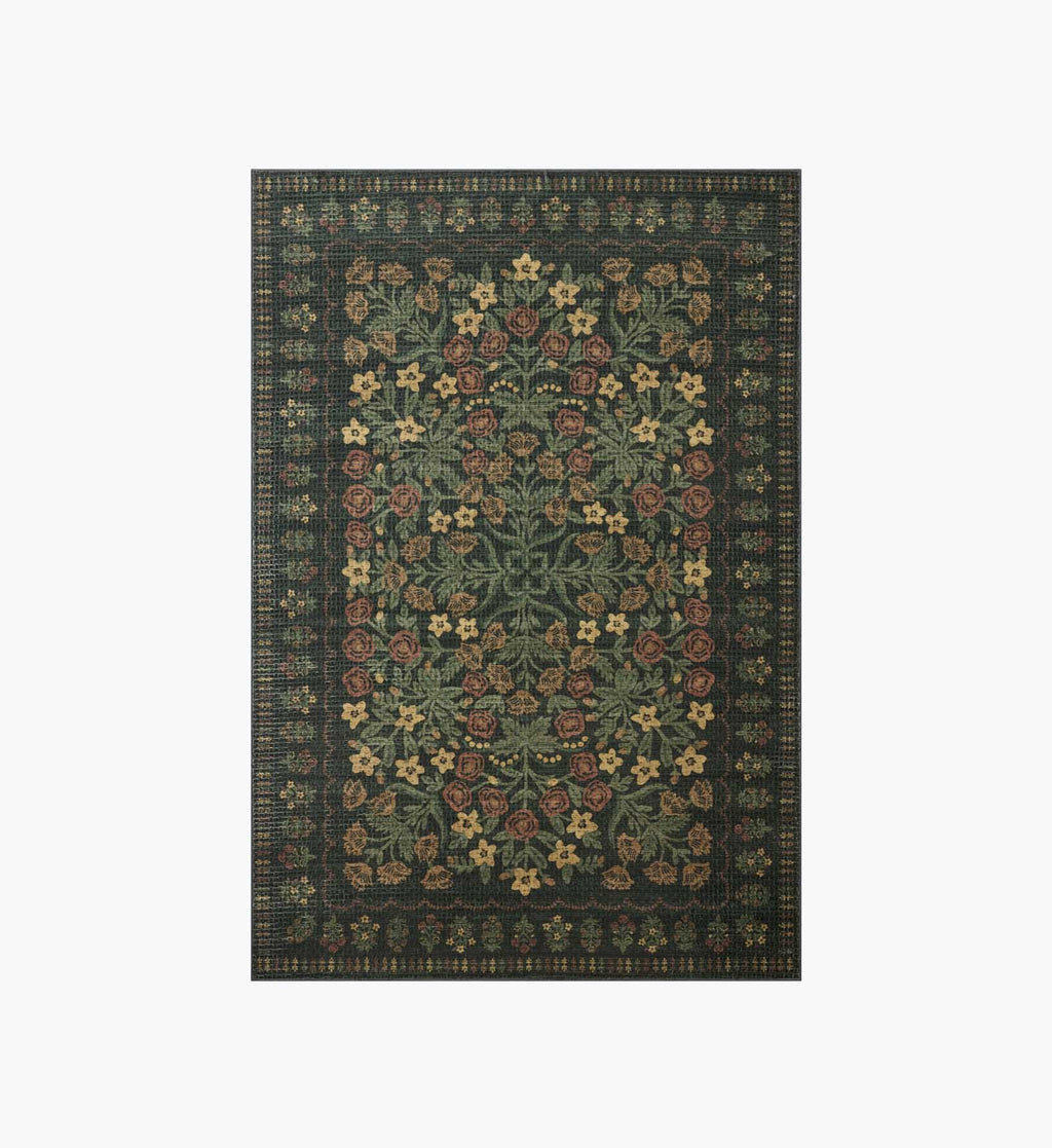 Orchard Charlotte Washable Rug - Forest