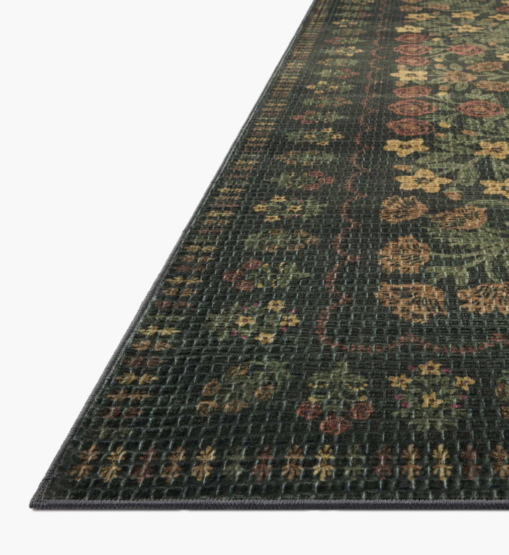 Orchard Charlotte Washable Rug - Forest