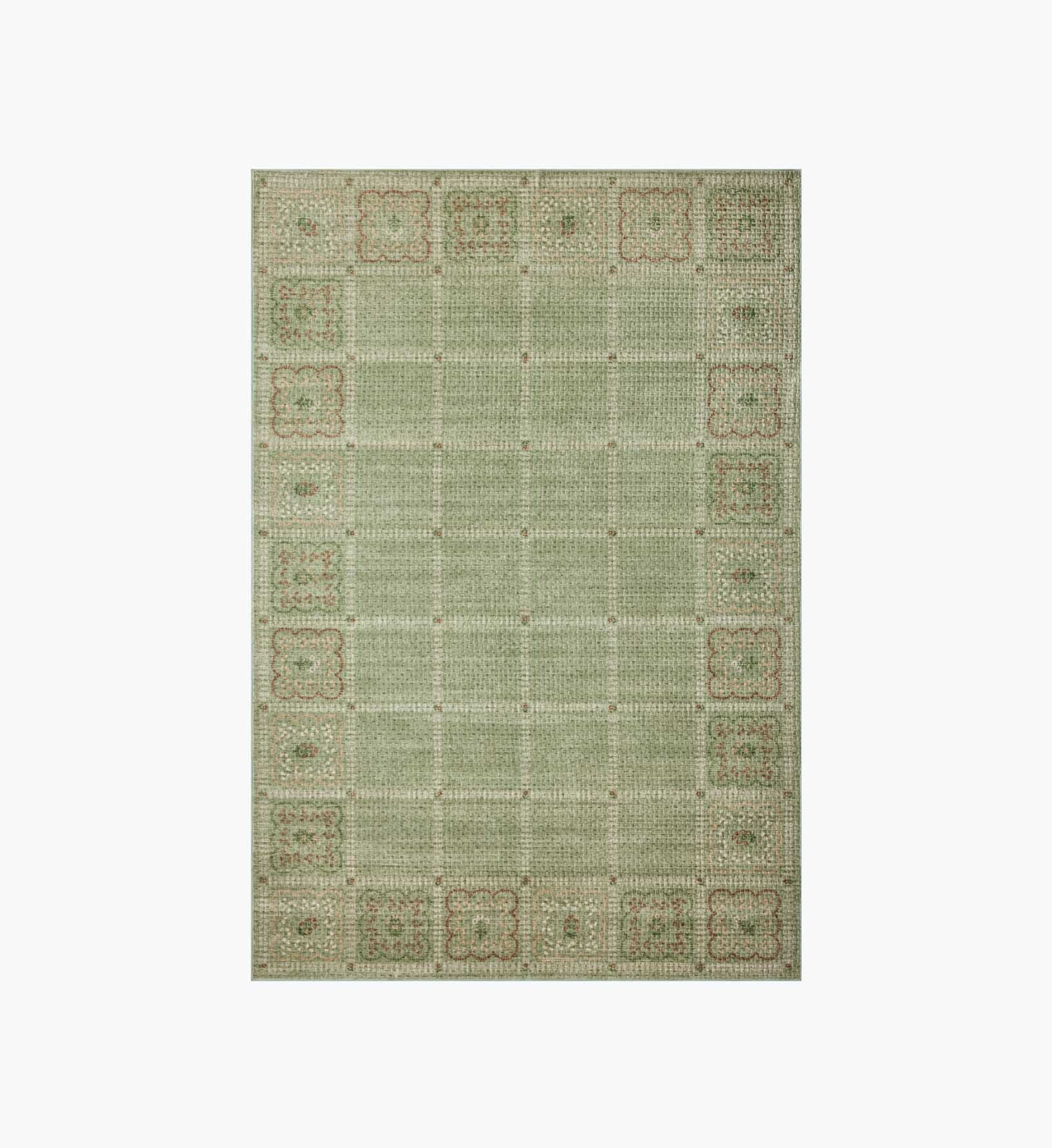 Orchard Lottie Washable Rug - Green