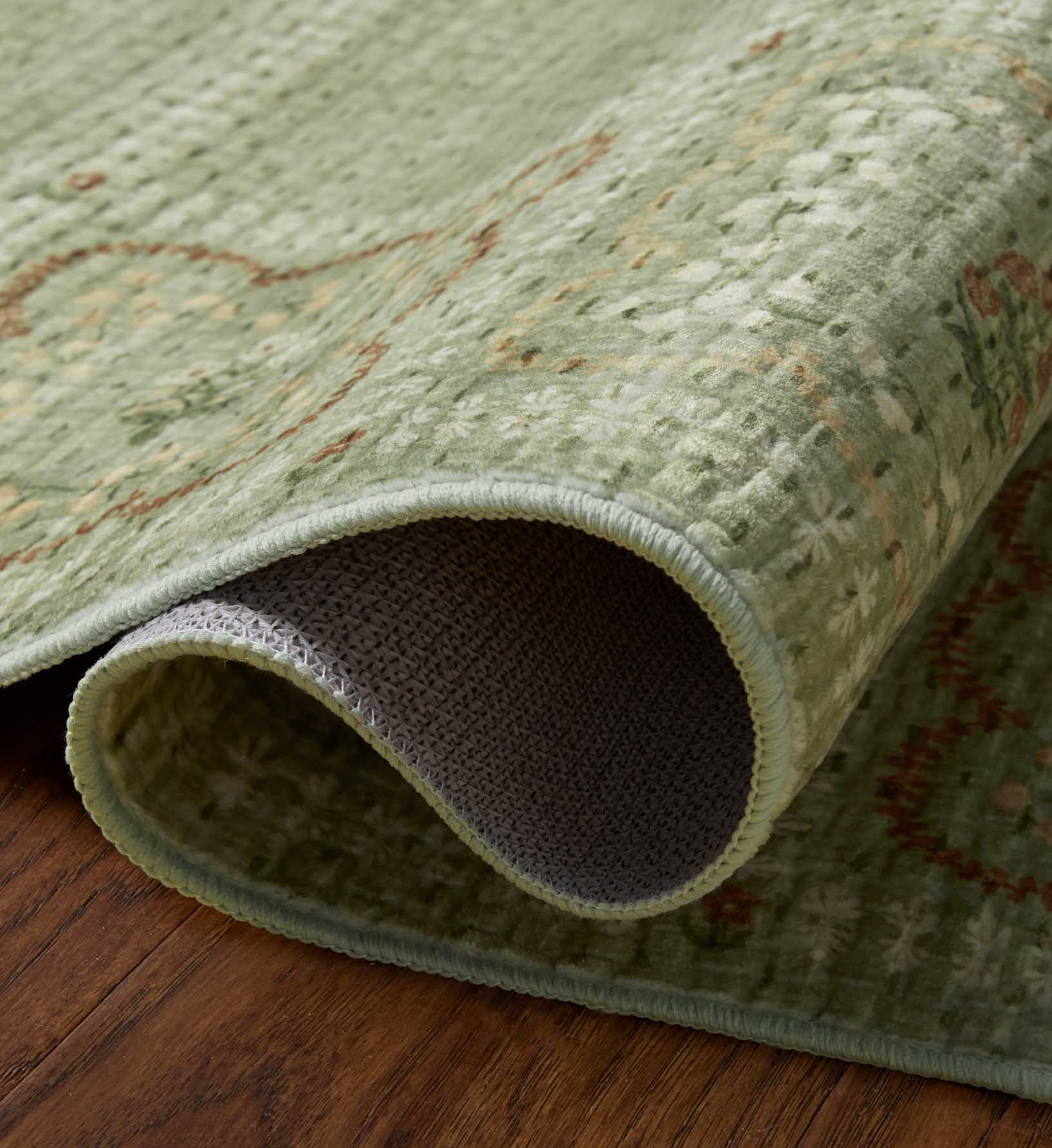 Orchard Lottie Washable Rug - Green