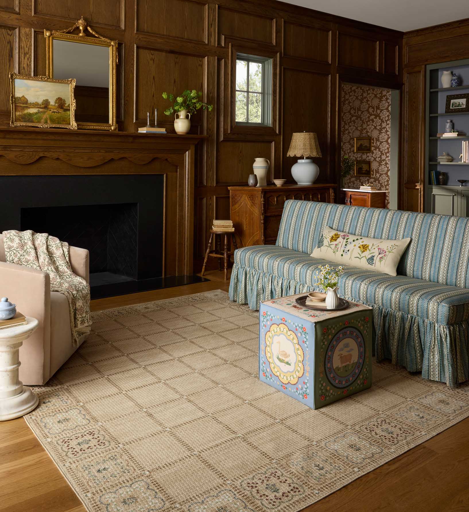Orchard Lottie Washable Rug - Natural