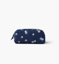 Quilted Small Cosmetic Pouch - Ditsy Hydrangea