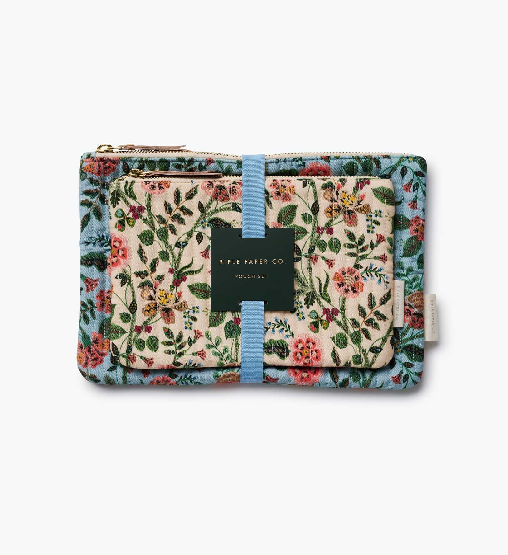 Quilted Pouch Set - Gracie