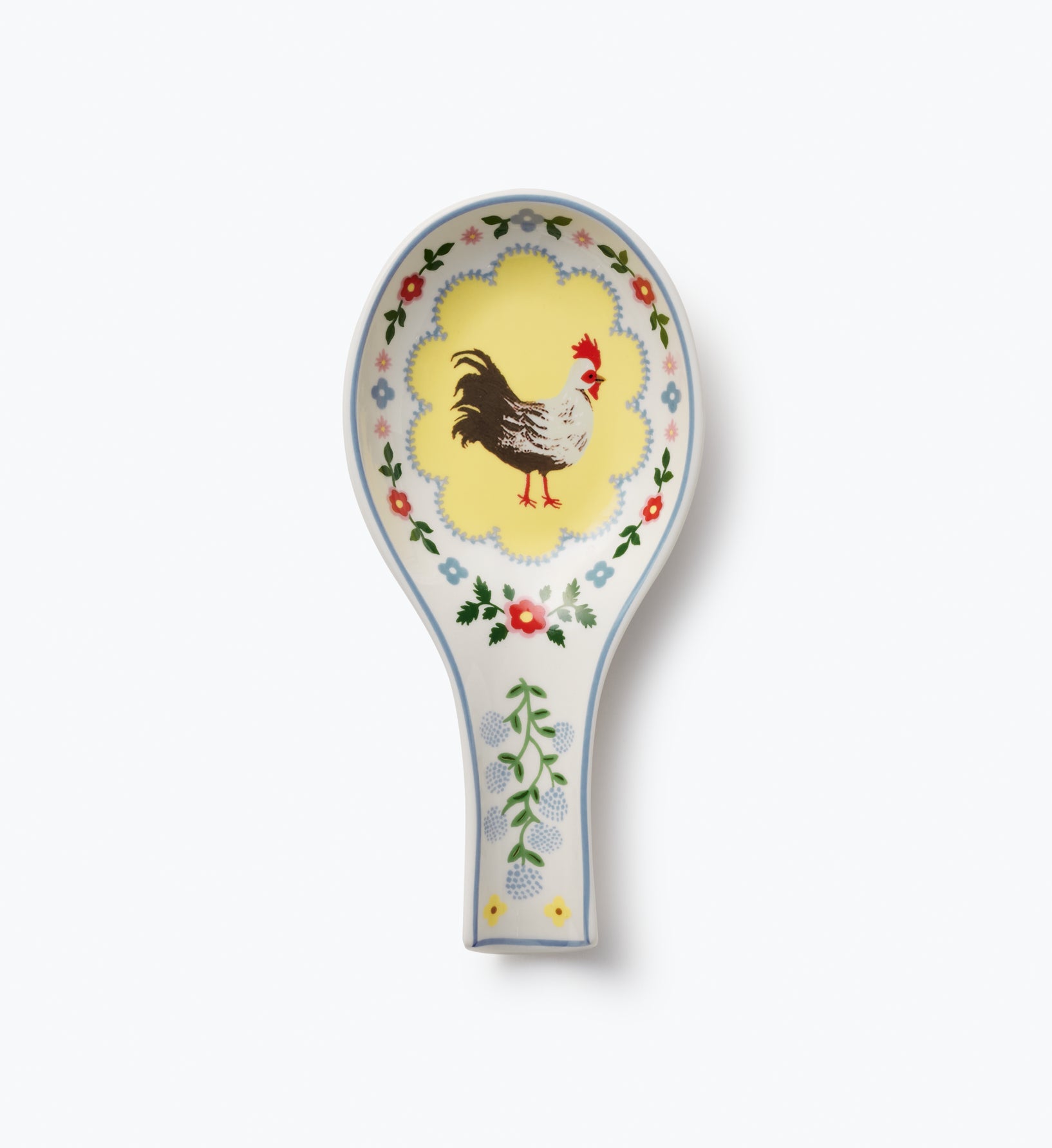 Porcelain Spoon Rest - Home Sweet Home