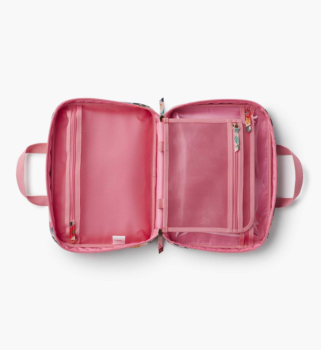 Travel Cosmetic Case - Dahlia