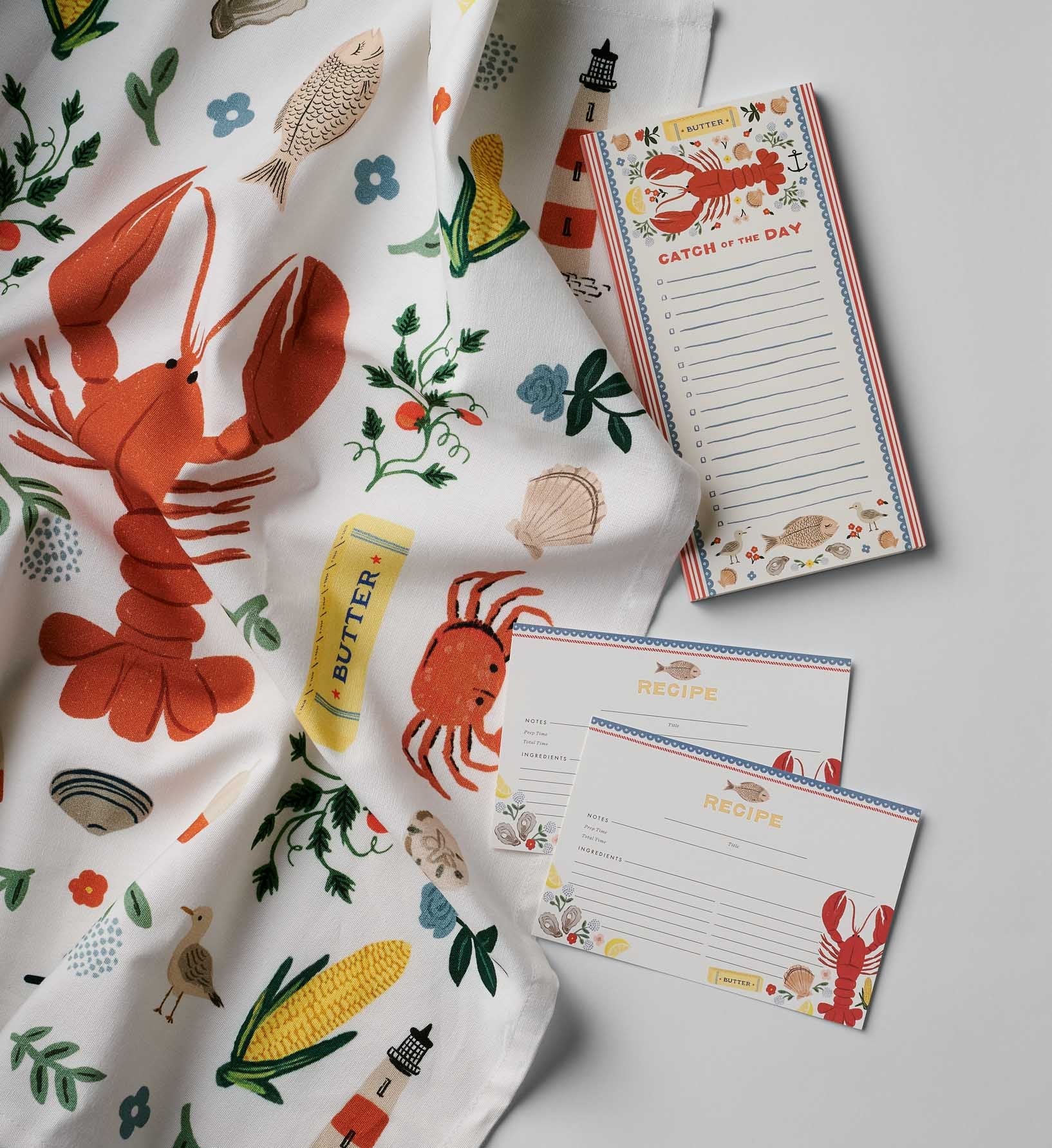 Tea Towel - Seaside