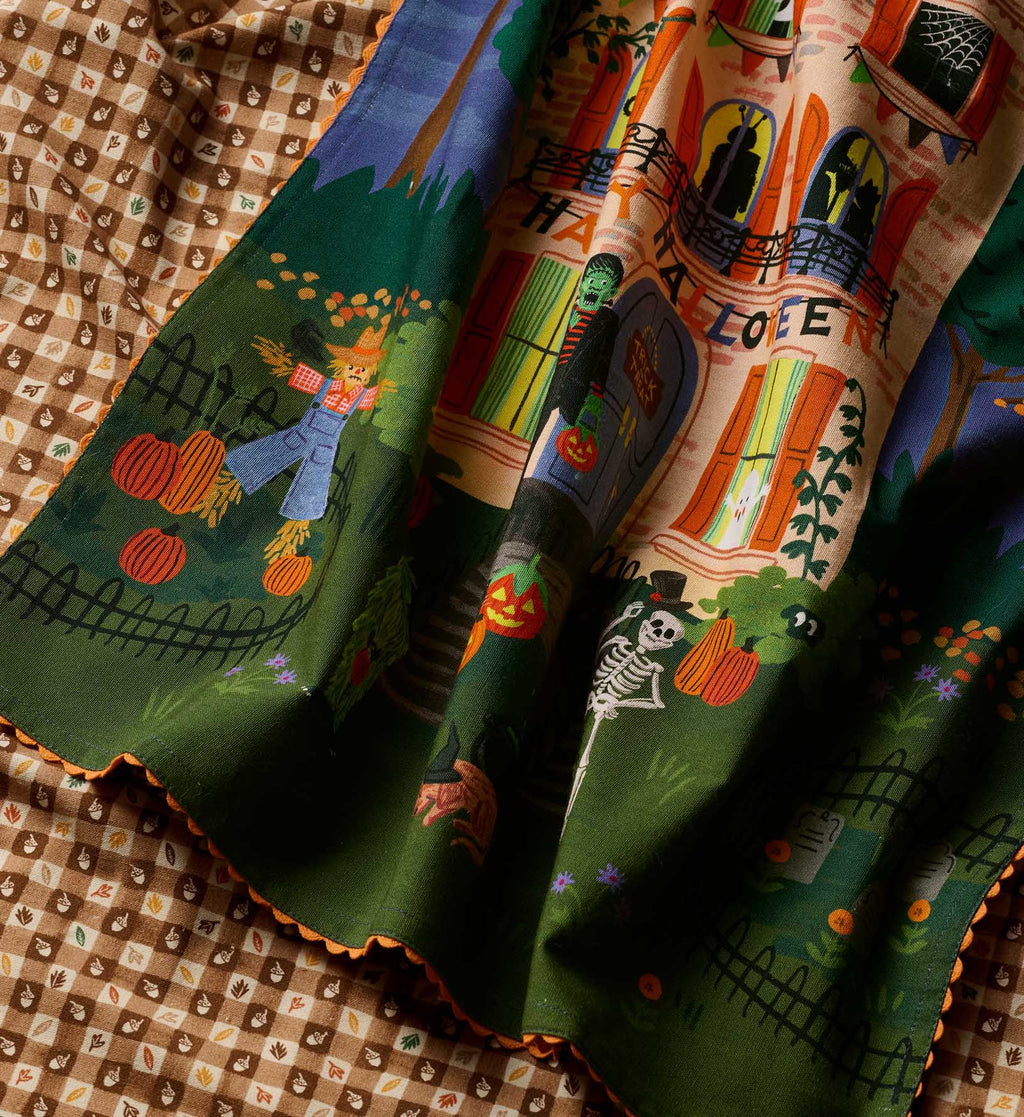 Tea Towel - Haunted House
