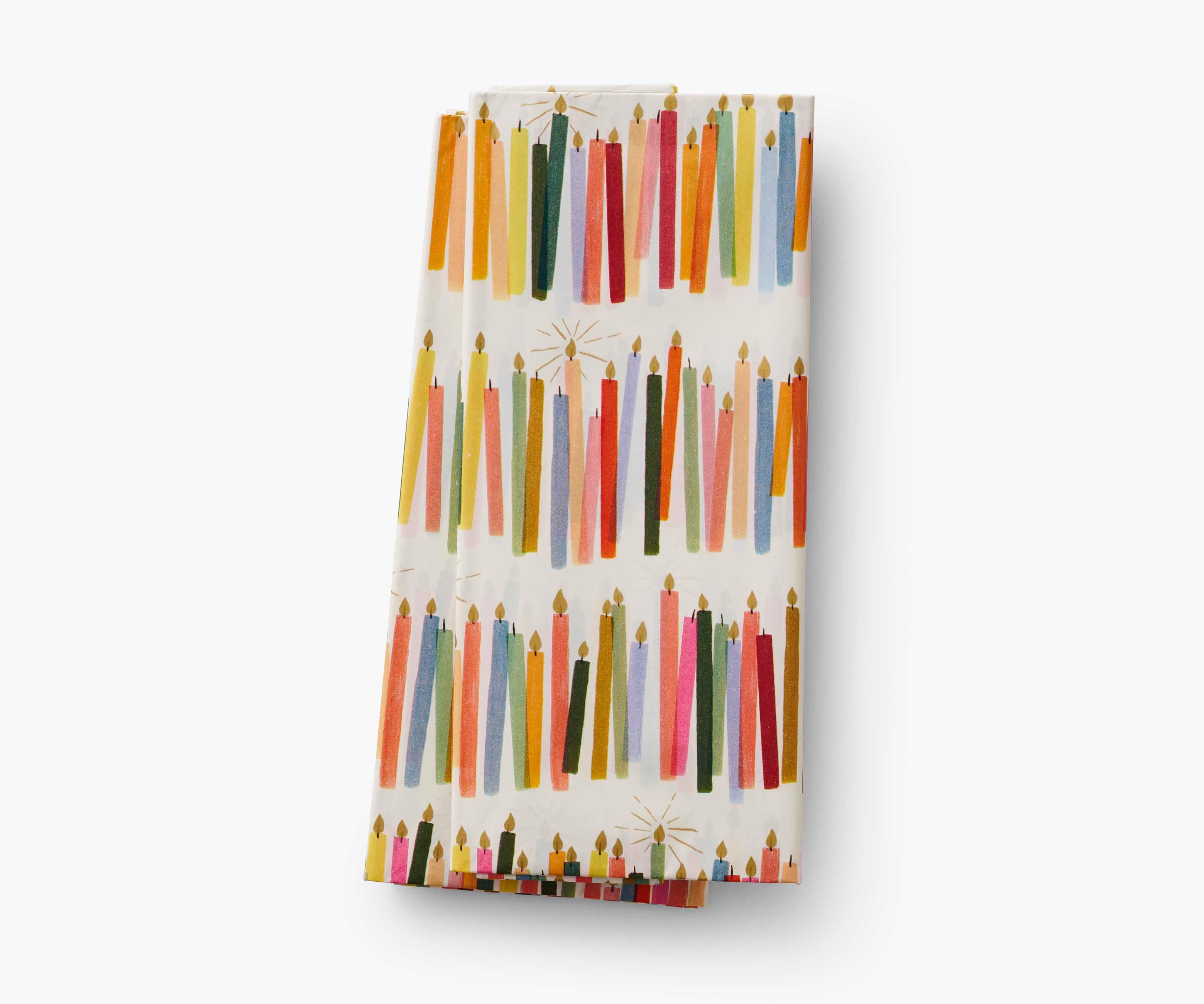 Tissue Paper Set - Candles