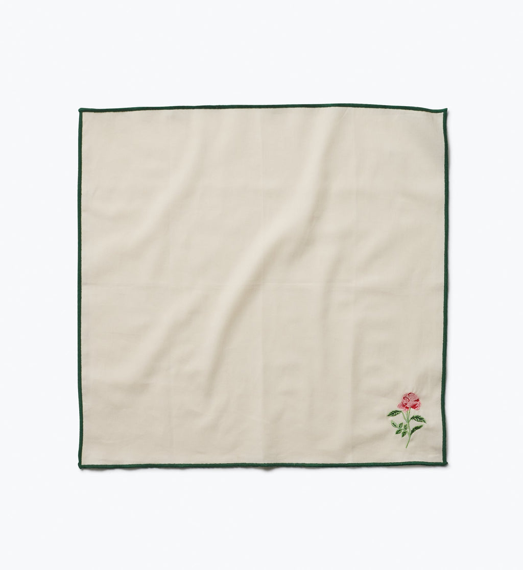 Cotton Napkin Set - Garden Study