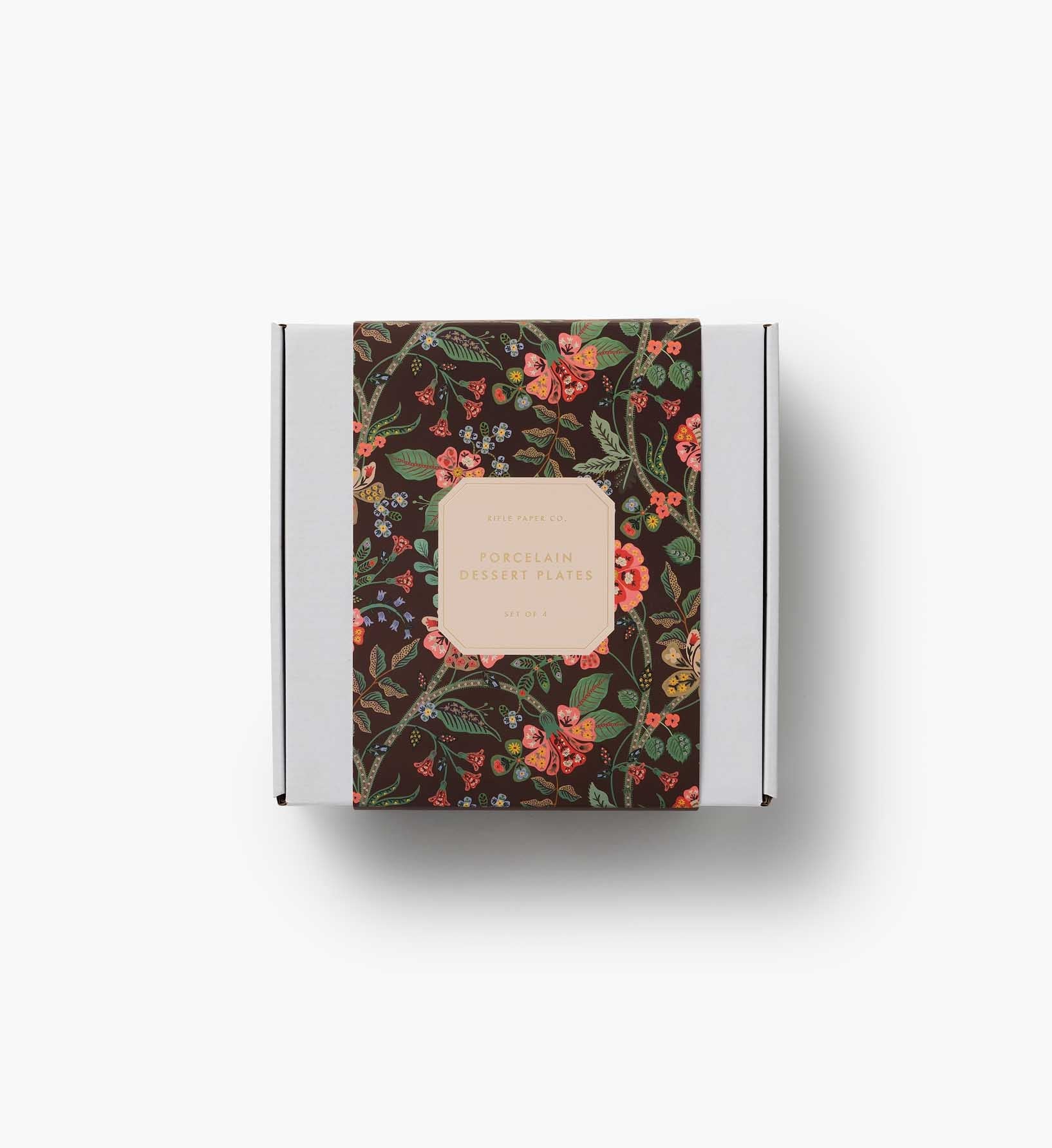 Porcelain Dessert Plate Set - Gracie