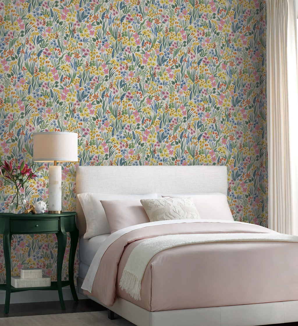 Lea Peel & Stick Wallpaper - White