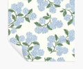Hydrangea Peel & Stick Wallpaper - Blue & White