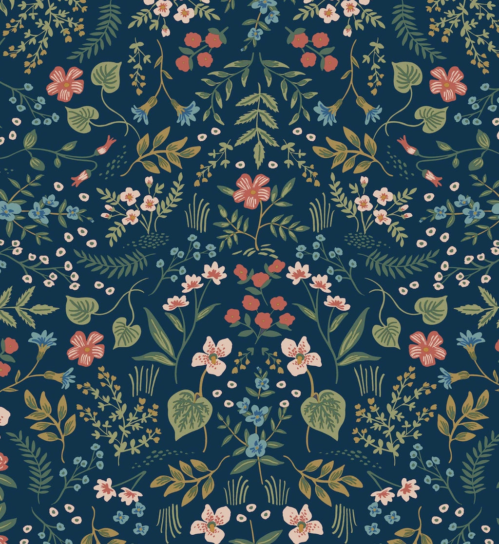 Wildwood Peel & Stick Wallpaper - Navy