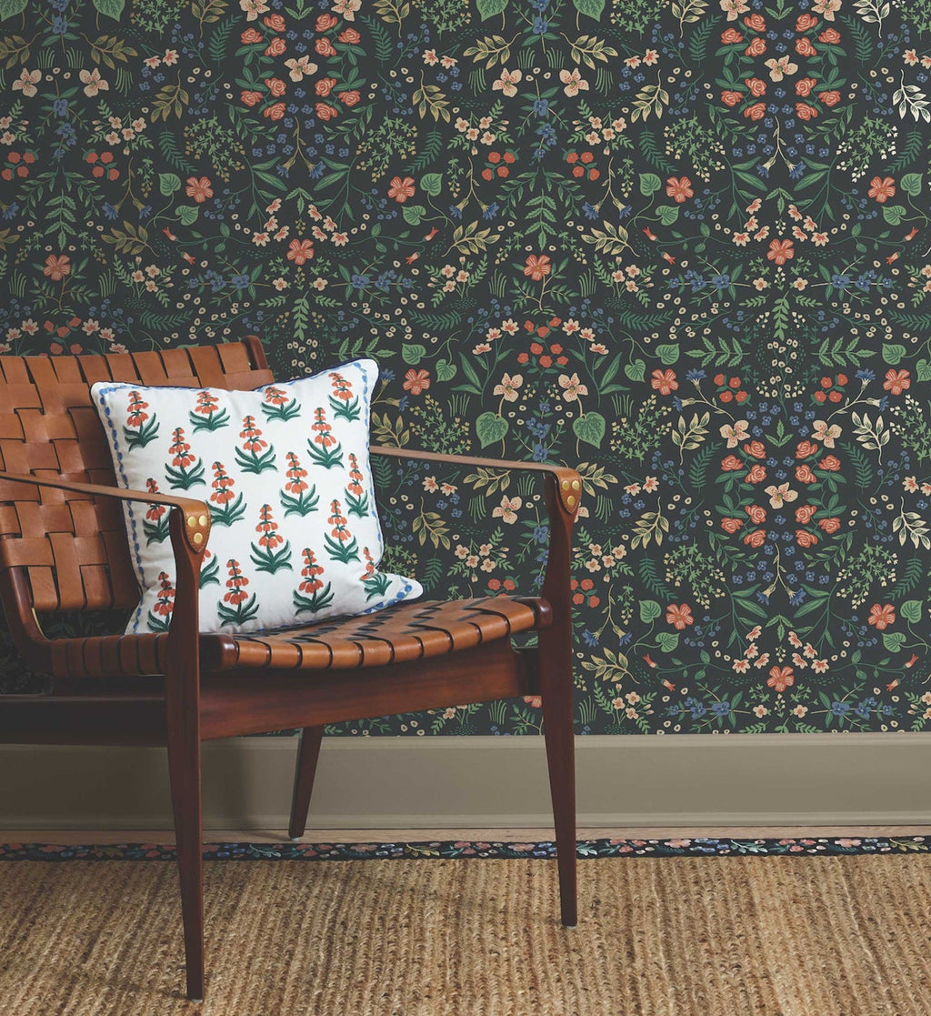 Wildwood Peel & Stick Wallpaper - Black
