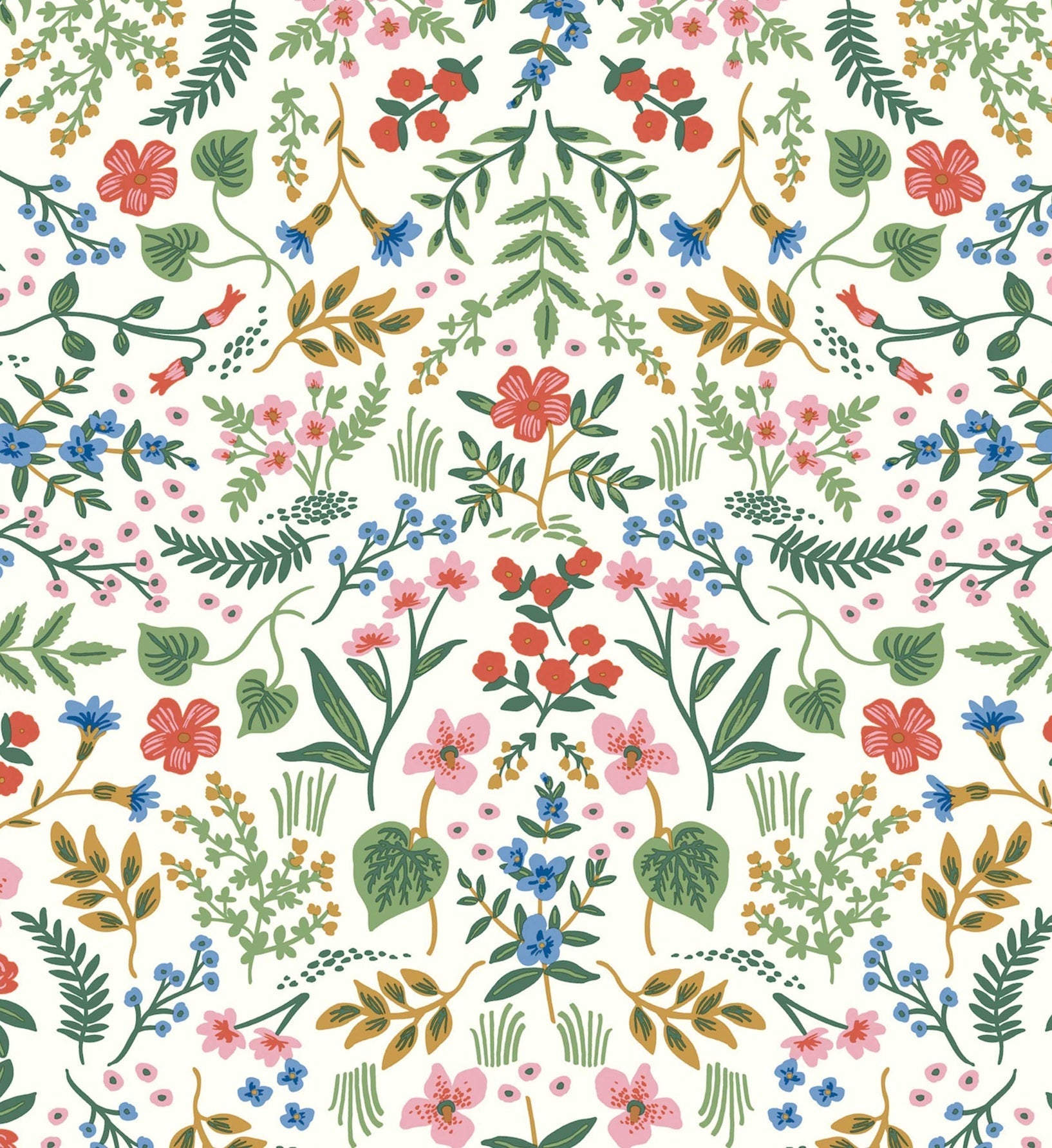Wildwood Peel & Stick Wallpaper - Rose Multi