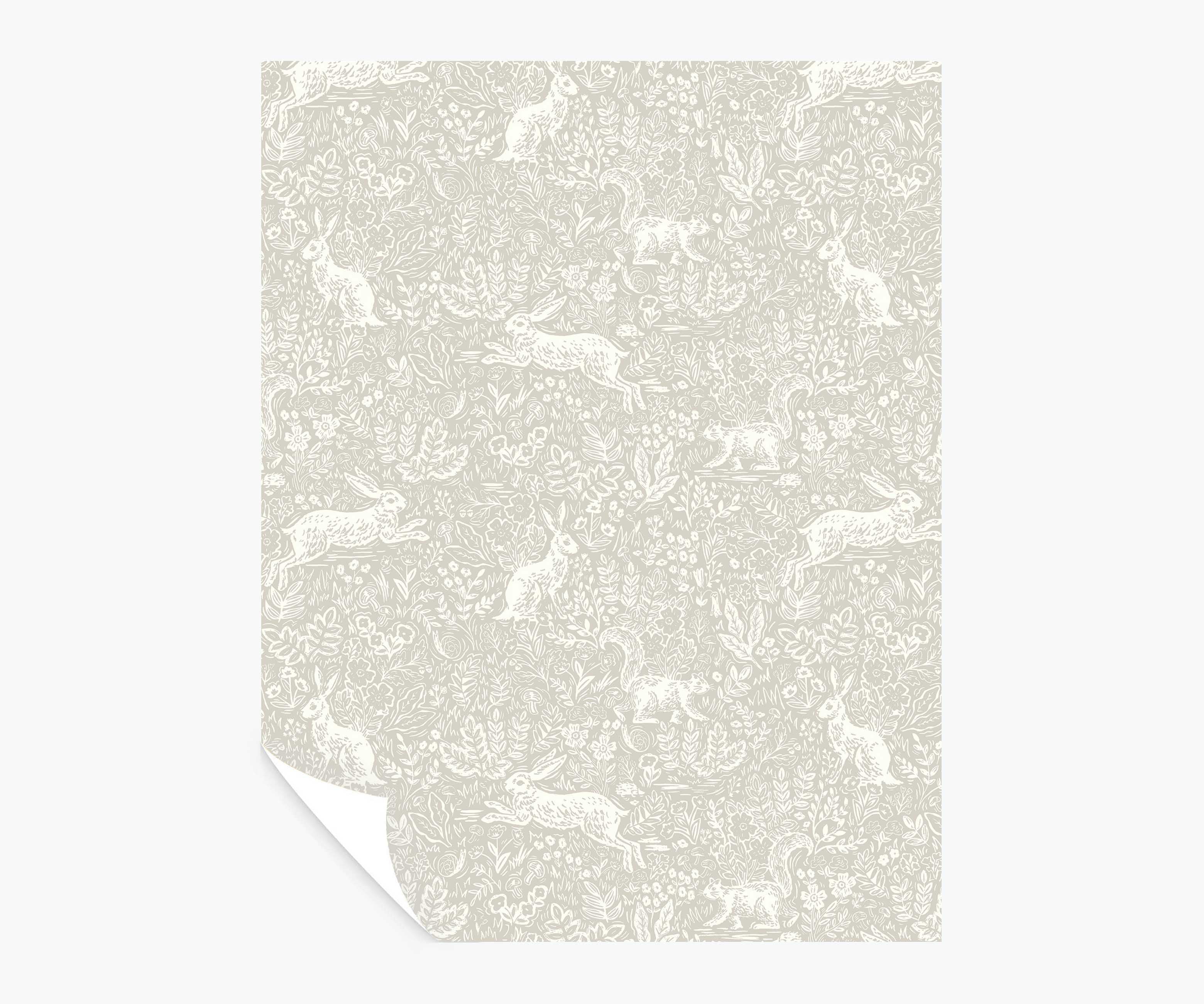 Fable Peel & Stick Wallpaper Sample - Linen