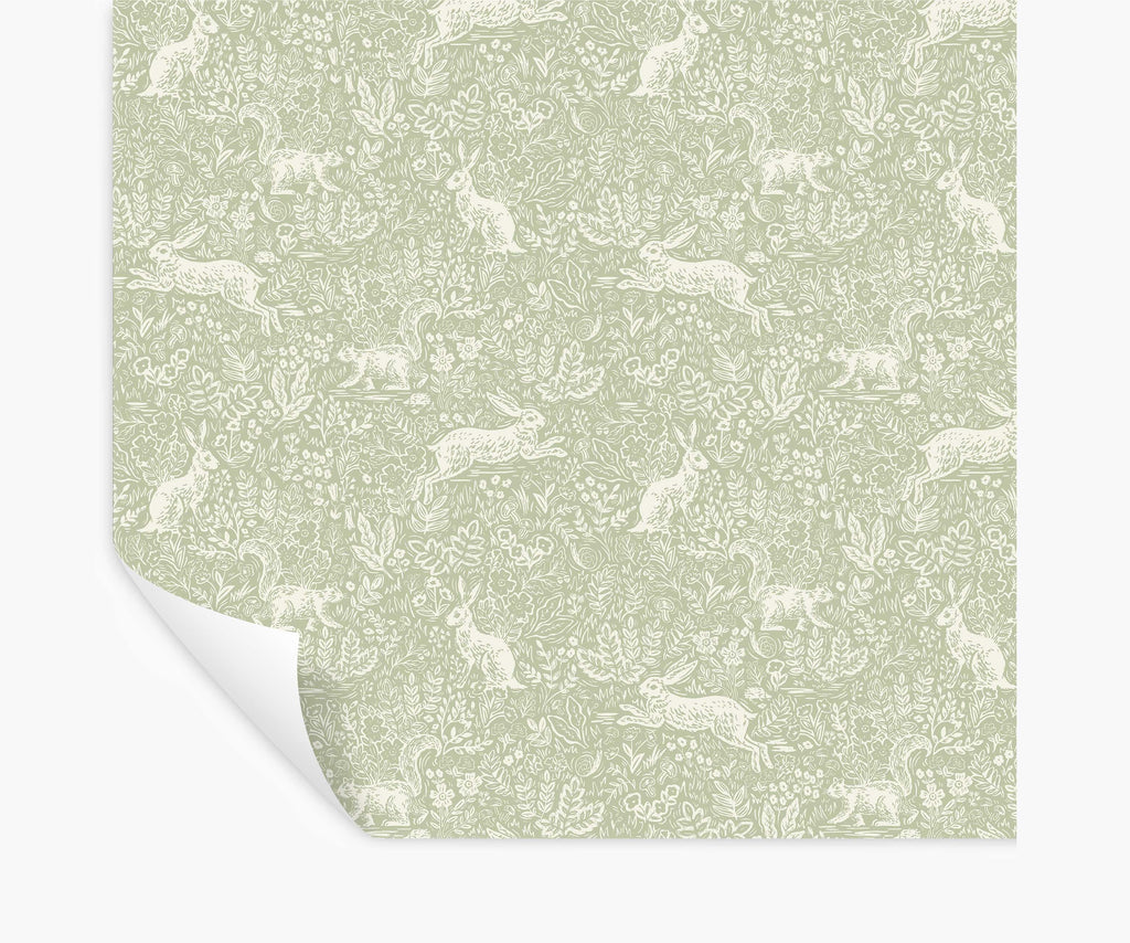 Fable Peel & Stick Wallpaper - Mint