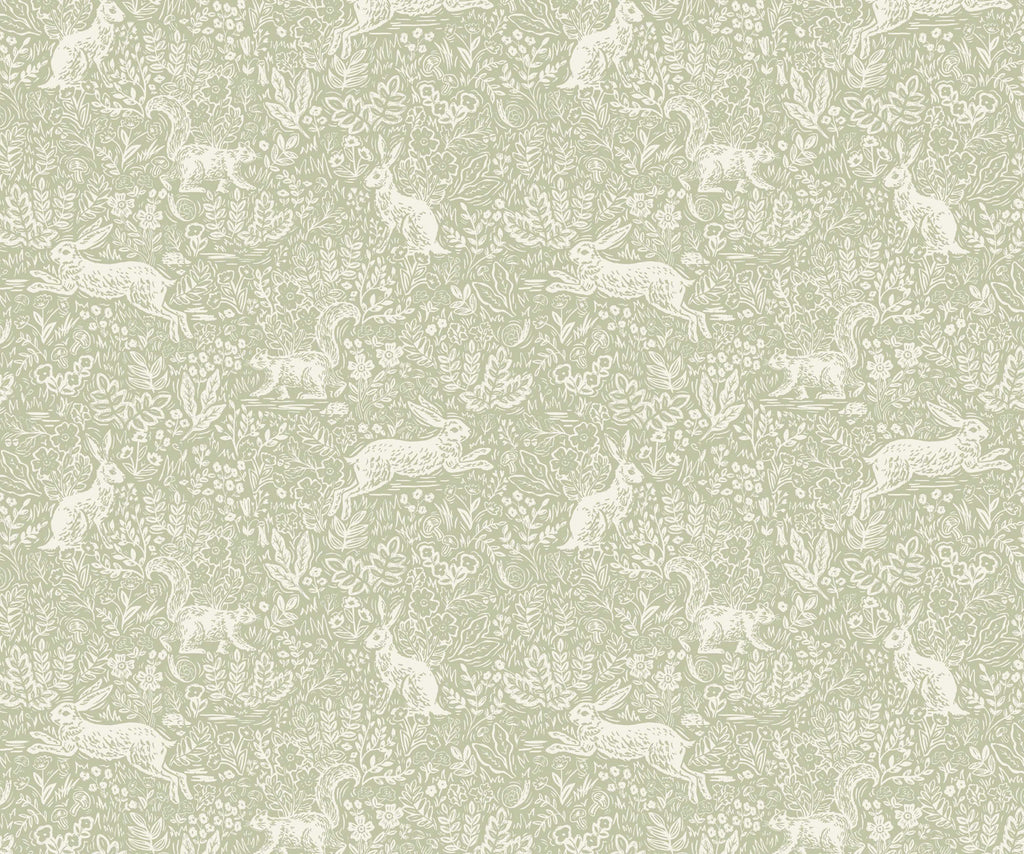 Fable Peel & Stick Wallpaper - Mint