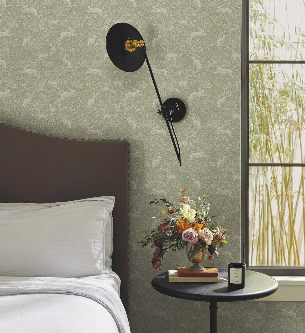 Fable Peel & Stick Wallpaper - Mint