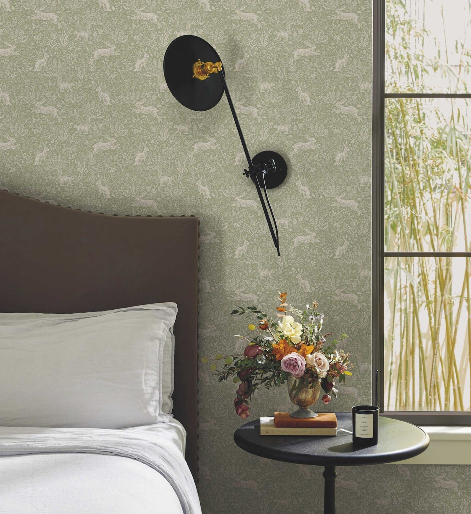 Fable Peel & Stick Wallpaper - Mint