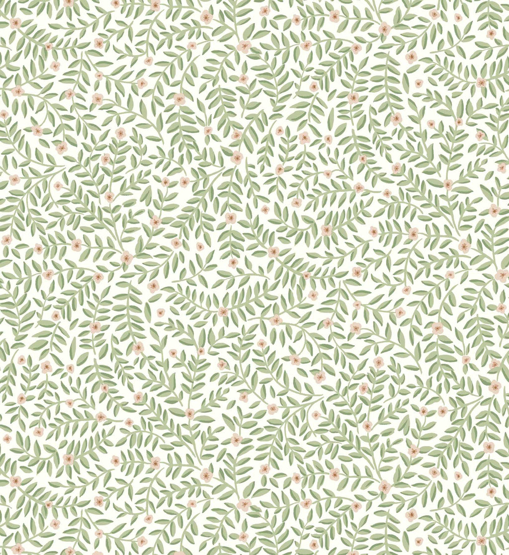 Elodie Peel & Stick Wallpaper Sample - Cream