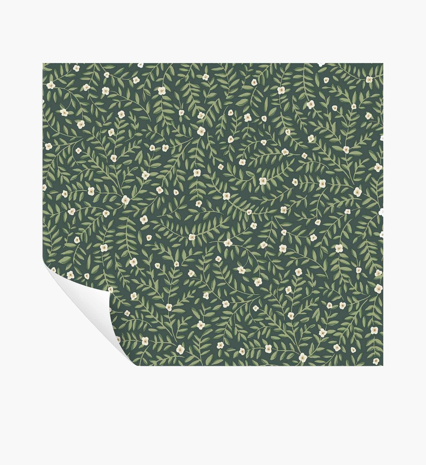 Elodie Peel & Stick Wallpaper - Emerald