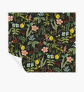 Herb Garden Peel & Stick Wallpaper - Black