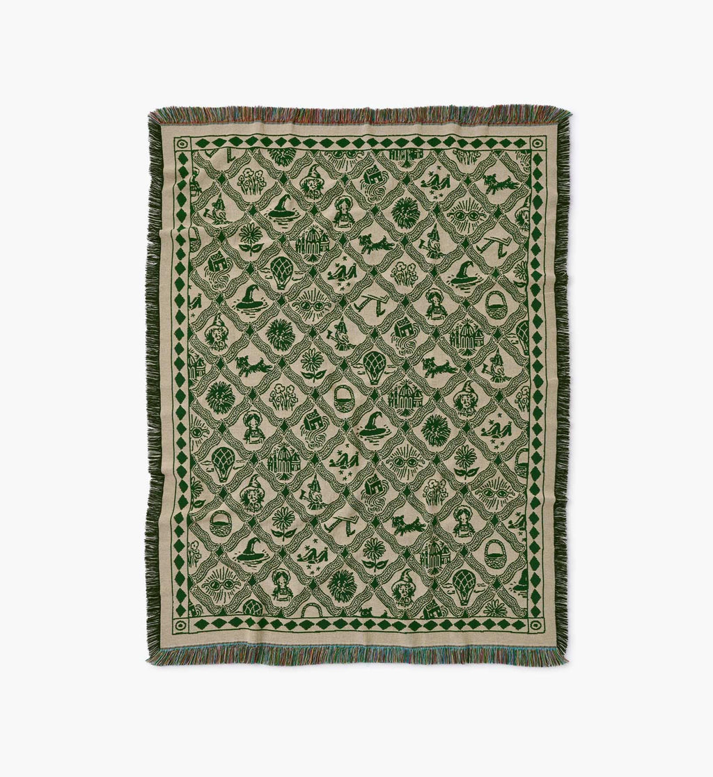 Woven Blanket - Wizard of Oz