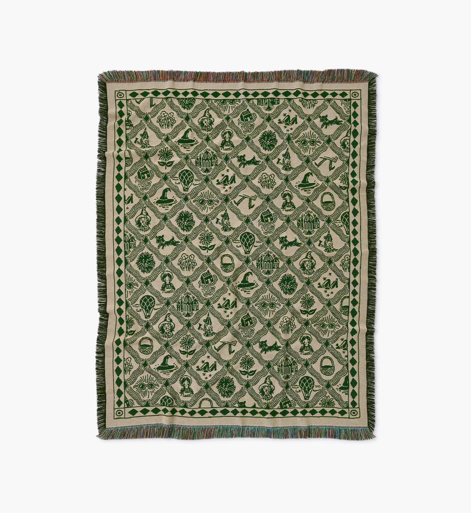 Woven Blanket - Wizard of Oz