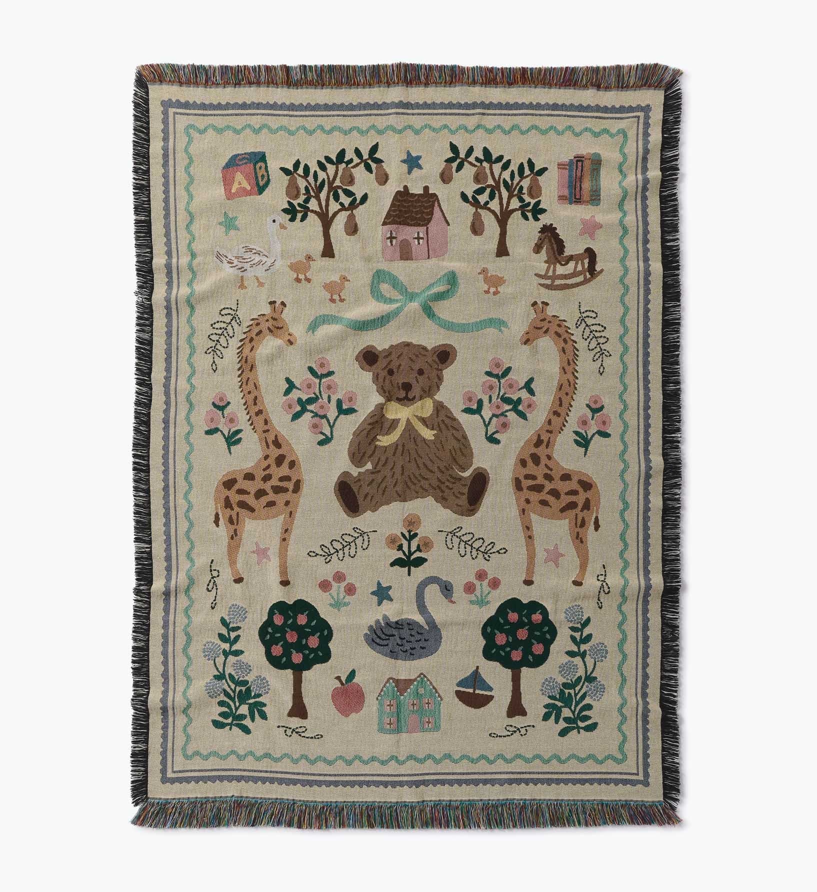 Woven Blanket - Storybook