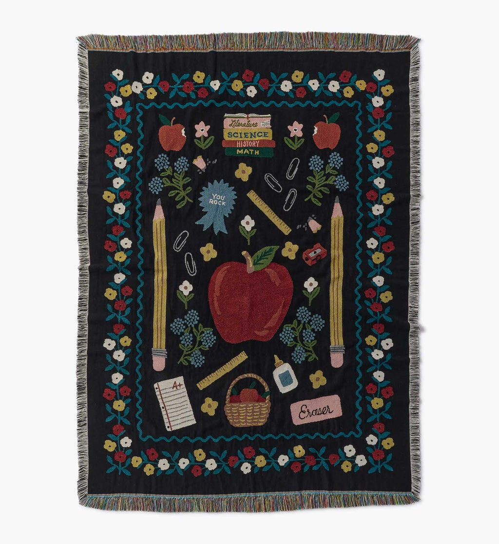 Woven Blanket - Schoolhouse