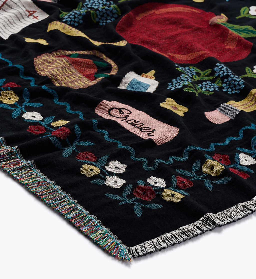 Woven Blanket - Schoolhouse