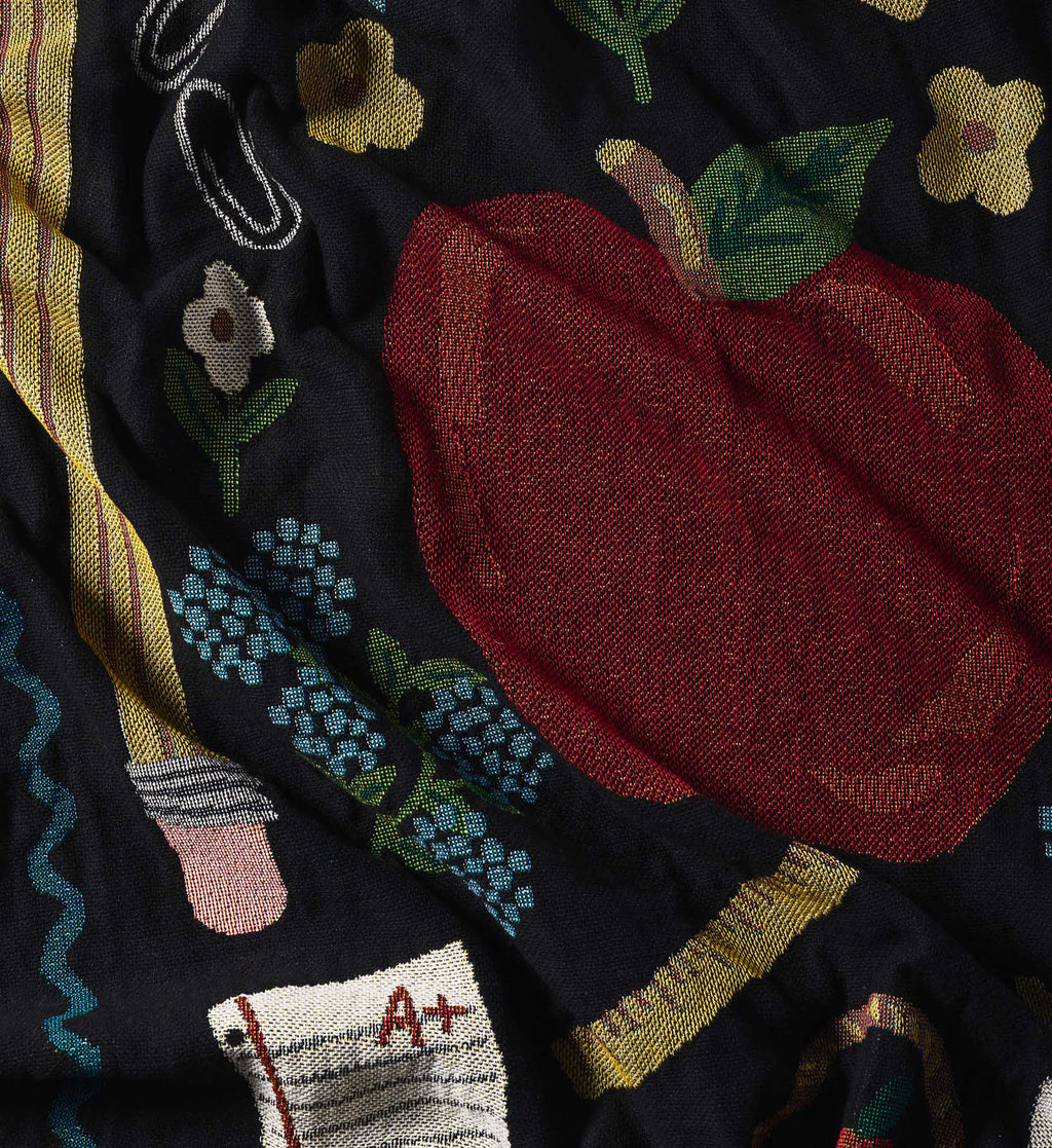 Woven Blanket - Schoolhouse