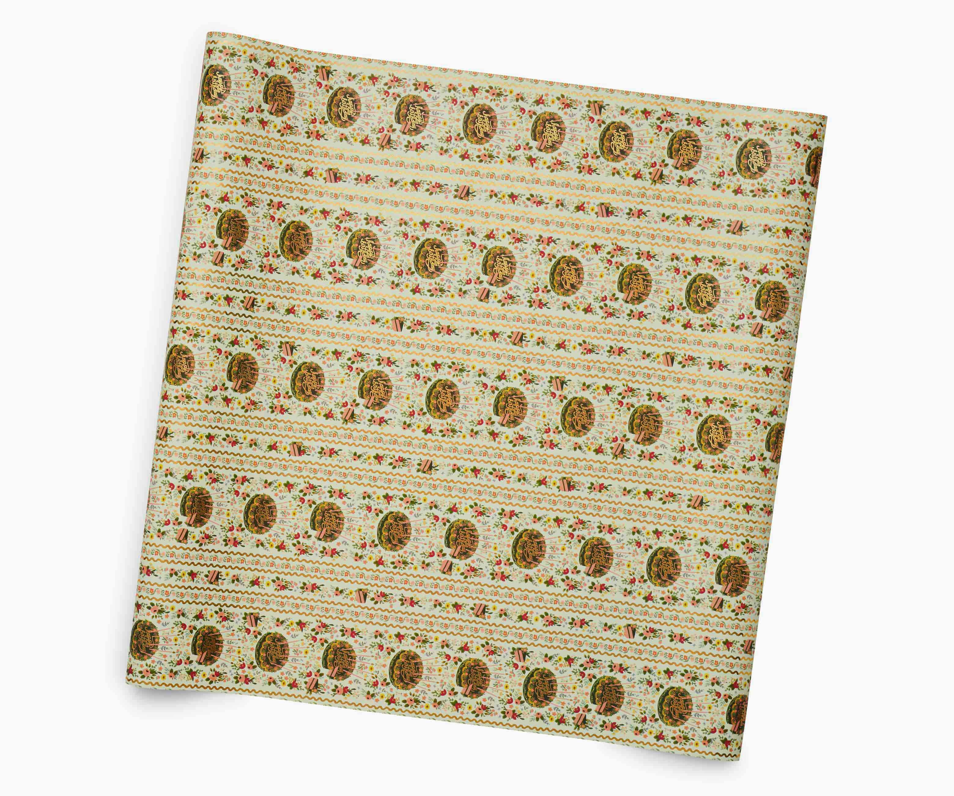 Wrapping Roll - Floral Cake
