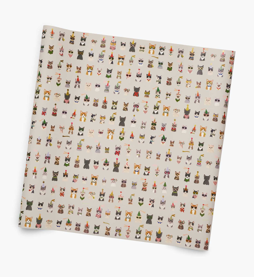 Wrapping Roll - Party Cats