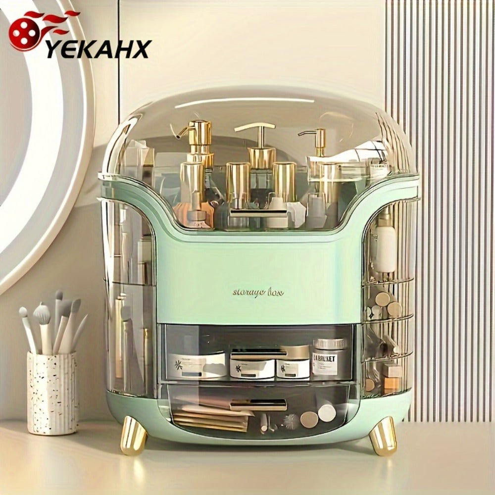 Makeup Organizer Countertop Skincare Organizer Cosmetics Storage Display Case Jewelry Perfume Holder Bathroom Vanity