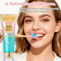 Niacinamide Toothpaste 9D Whitening Toothpaste for Stain Removal Fresh Breath Deep Cleansing Enamel Protection Minty Flavor Gentle on Gums Travel Size Oral Care for Women Men Daily Use