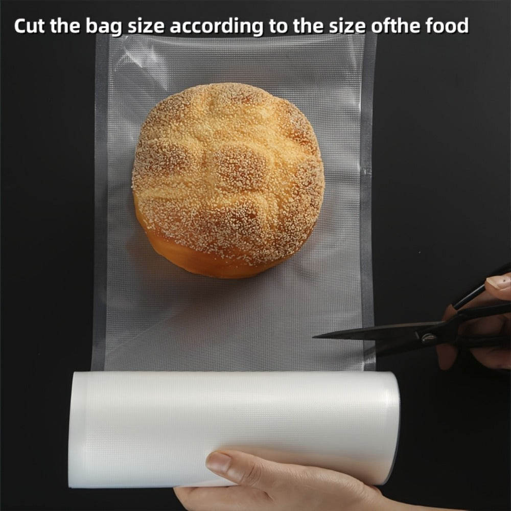 Vacuum Seal Bags Roll 5-Pack Multi-Size ¨C BPA-Free PE+PA Vacuum Storage Roll Bags 3 Meters, 5 Widths for Food Storage, Meal Prep, Sous Vide & Freshness Preservation, Compatible with Vacuum Sealers
