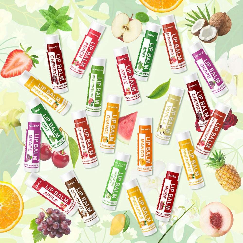 Lipstick Bulk Set 112pcs 14 Flavors - Moisturizing Lip Balm 0.15oz Mini Lipstick Assortment for Wedding Party Favors Gift Bags Wholesale Makeup Supplies - Fashion Lip Color Variety Pack