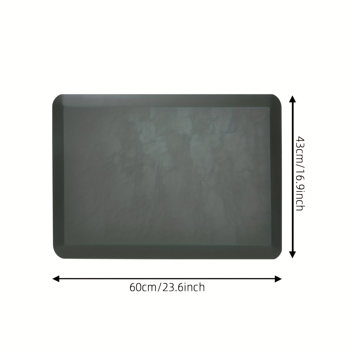 Anti-Fatigue Kitchen Mat 3/4 Inch Thick Non-Slip Foam Cushion Standing Desk Mat for Kitchen Office Laundry