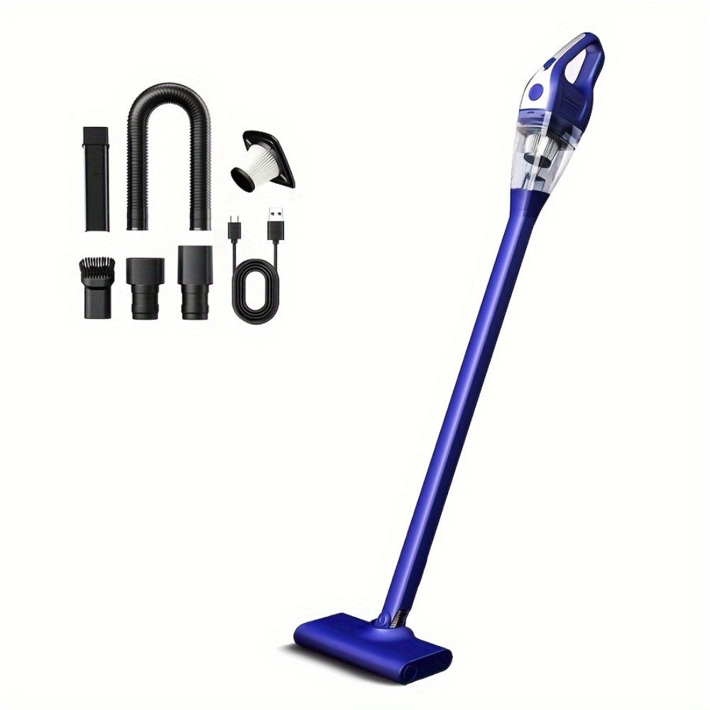 High Power Cordless Vacuum Cleaner for Carpet, Pet Hair & Hard Floors - Wireless Lightweight Household Vacuum with Strong Suction for Home, Car, RV & Kitchen, Ultra-Light Deep Cleaning, Multiple Colors