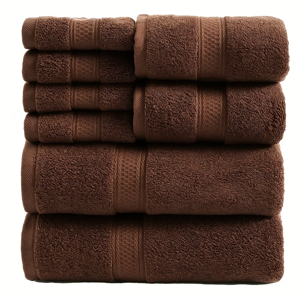 Luxury Soft Towel Set 8 or 16 Piece - Thickened Quick Dry Skin Friendly High Absorbency Bath Towels Hand Towels Washcloths | 13+ Colors | Home Hotel Travel Fitness Spa Gift Set