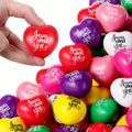 Party Favor Balls Bulk 60 Pack 1.57 Inch Mixed Color Love Message Balls for First Communion Baptism Christmas Valentine New Year Religious Party Gifts and Event Decorations