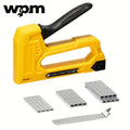Staple Gun with Staples 1600pcs, Light Duty Upholstery Staple Gun Kit with JT21 Staples 1/4 5/16 3/8 inch & Staple Remover, Manual Fabric Stapler for Wood, Crafts, DIY, Home Decoration