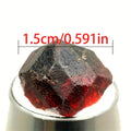 Natural Red Garnet Crystal Rough Stone ¨C Raw Unpolished Mineral Specimen for Home Decor, Crystal Healing, Feng Shui Display & Collector Gift, Genuine Gemstone Rock
